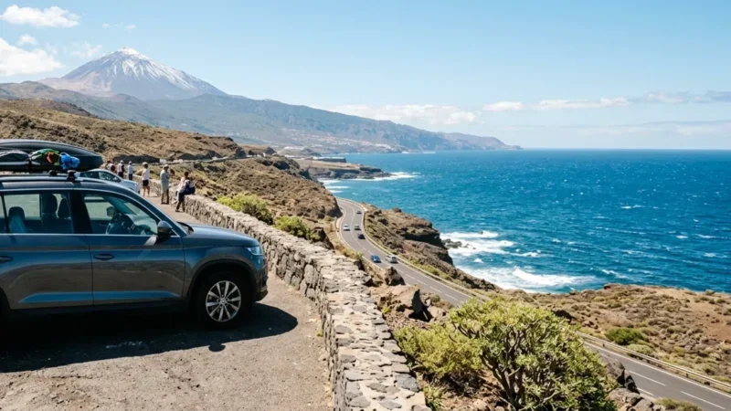 Najem za 7 sedežev na letališču Tenerife jug: družine