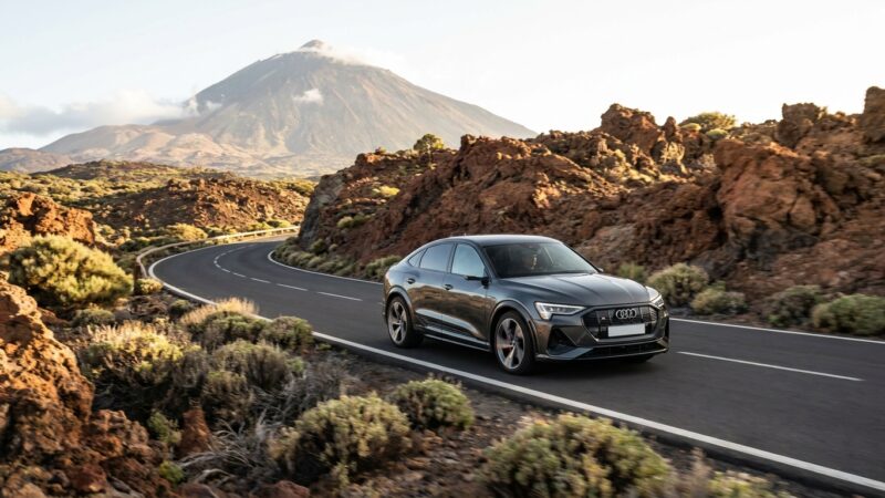 Audi E-Tron S na Tenerife: preizkus vožnje