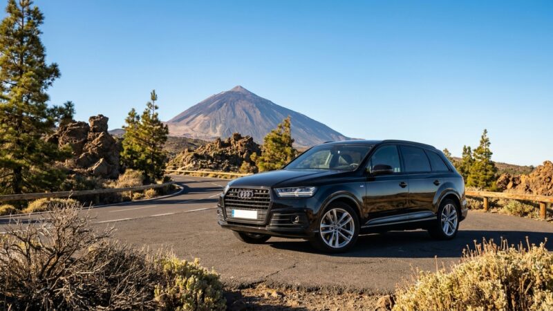 Audi Q7 na Tenerife: preizkus na pravih cestah