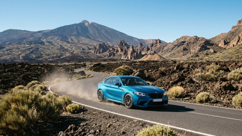BMW M2 Competition na Tenerife: preizkus vožnje po otoku