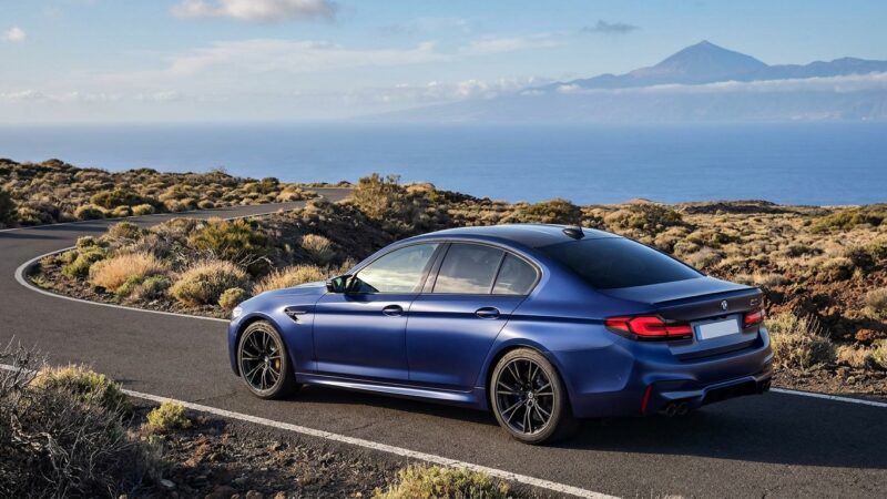 BMW M5 Competition na Tenerife: preizkus vožnje