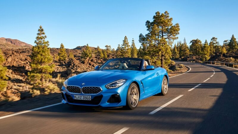 BMW Z4 na Tenerife: preizkus na pravih cestah