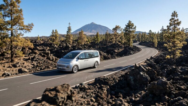 Hyundai Staria na Tenerife: preizkus vožnje