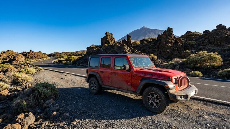 Jeep Wrangler Rubicon na Tenerife: preizkus vožnje