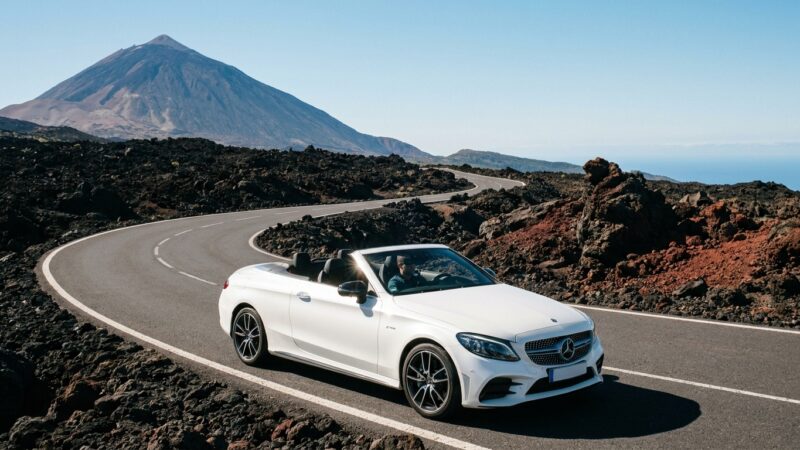 Mercedes-AMG C-Class Cabrio na Tenerife: preizkus