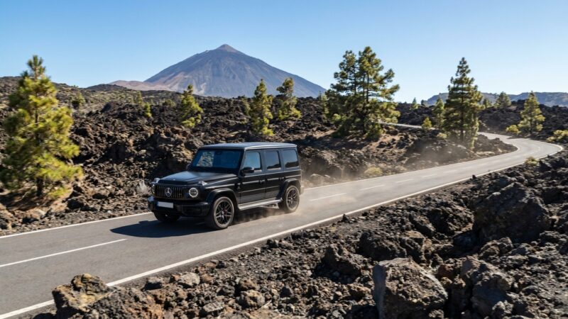 Mercedes-AMG G63 na Tenerife: preizkus vožnje