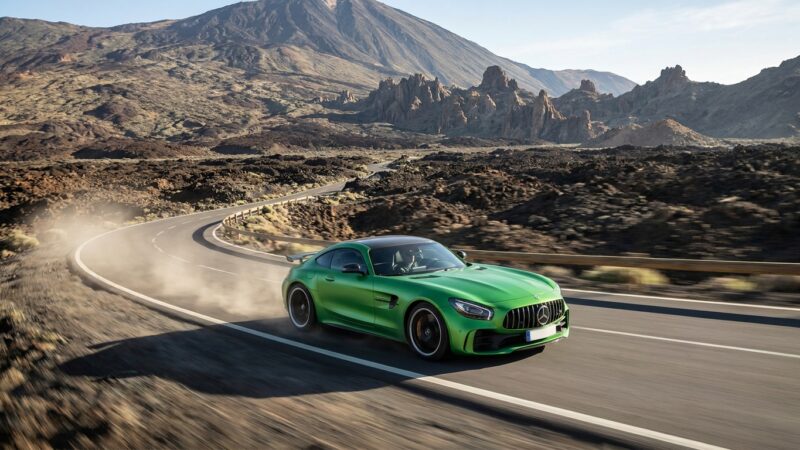 Mercedes-AMG GT R Coupe na Tenerife: preizkus vožnje