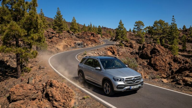 Mercedes-Benz GLE 350 4Matic: preizkus na Tenerife