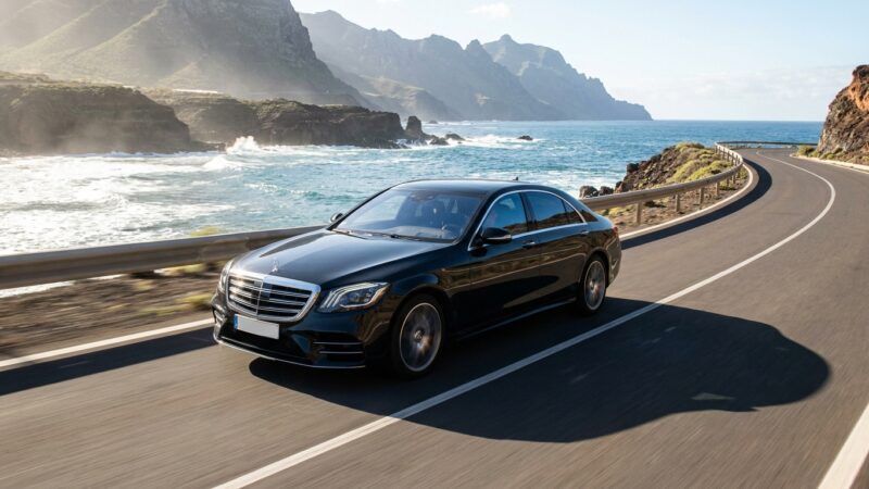 Mercedes-Benz S-Class na Tenerife: preizkus vožnje