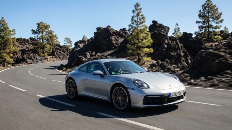 Porsche 911 Carrera 4S na Tenerife: preizkus vožnje