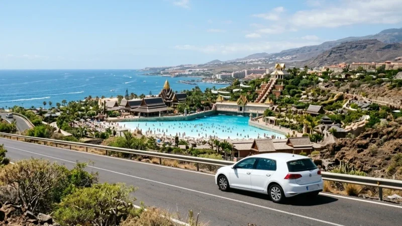Siam Park na Tenerife 2026: vstopnice in prihod z avtom