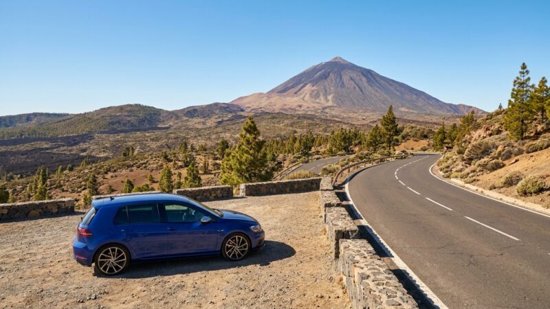 Volkswagen Golf R na Tenerife: preizkus vožnje